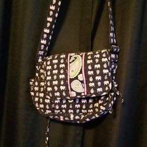 Vera Bradley Pink Elephant Crossbody Bag